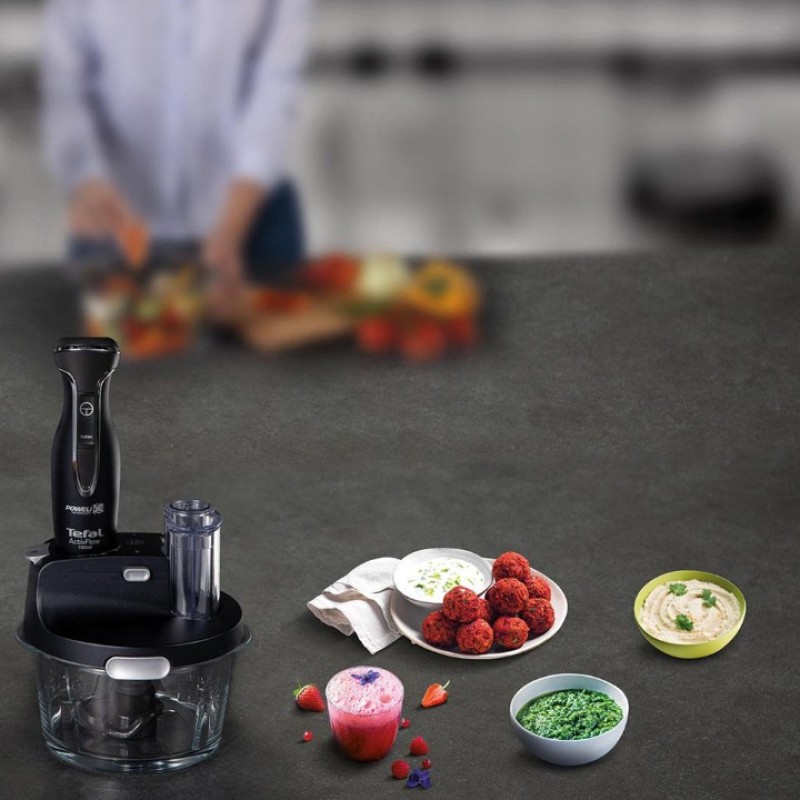 Elden Taksitle TEFAL POWELIX ACTIVFLOW EXPERT SİYAH BLENDER SETİ