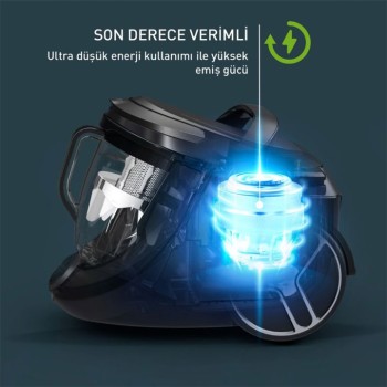 TEFAL SILENCE FORCE EFFITECH TOZ TORBASIZ ELEKTRİKLİ SÜPÜRGE TW7976