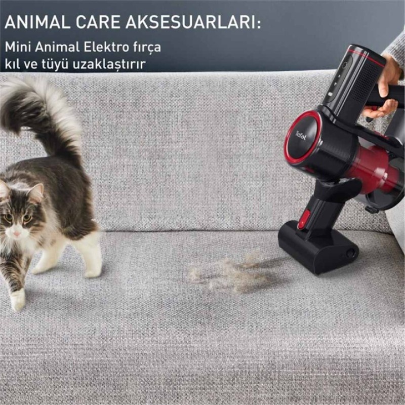 Elden Taksitle TEFAL X FORCE FLEX 8.60 MAX AQUA ŞARJLI DİKEY SÜPÜRGE TY6T90TR