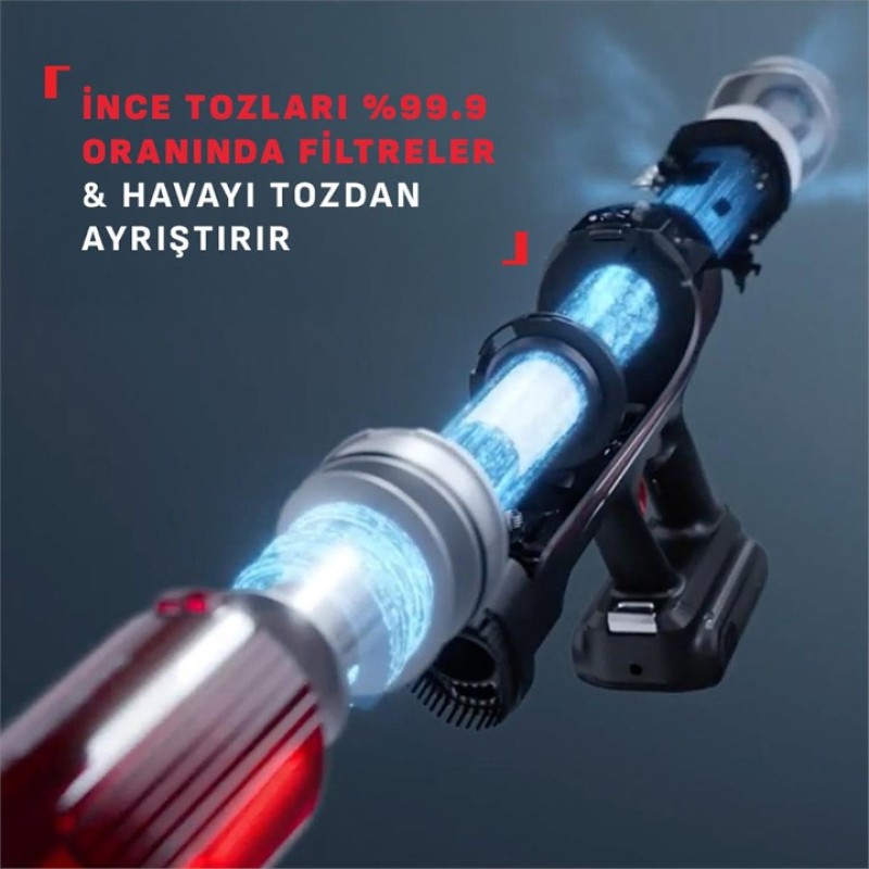 Elden Taksitle TEFAL 9.60 X-FORCE FLEX PARQUET COMPLETE ŞARJLI DİK SÜPÜRGE