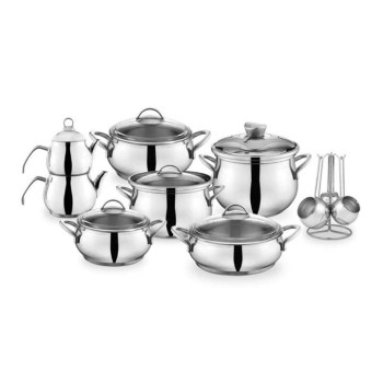 SCHAFER ALIA 18 PARÇA ÇELİK ÇEYİZ SETİ