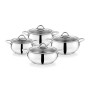 SCHAFER COOKHAUS 8 PARÇA ÇELİK TENCERE SETİ