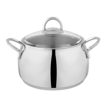 SCHAFER NEW TRENDY 8 PARÇA ÇELİK TENCERE SETİ