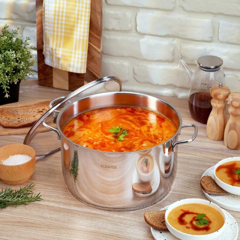 SCHAFER HELD ÇELİK DERİN TENCERE 28 CM