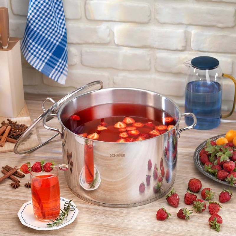 Elden Taksitle SCHAFER HELD ÇELİK DERİN TENCERE 30 CM