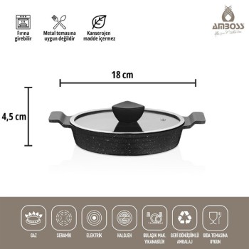 AMBOSS ASTRAL 6 PARÇA DÖKÜM OMLET SETİ