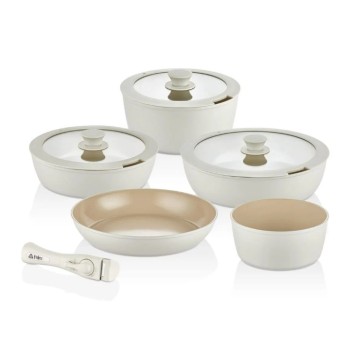 FALEZ AURIS SERAMİK 9 PARÇA TENCERE SETİ