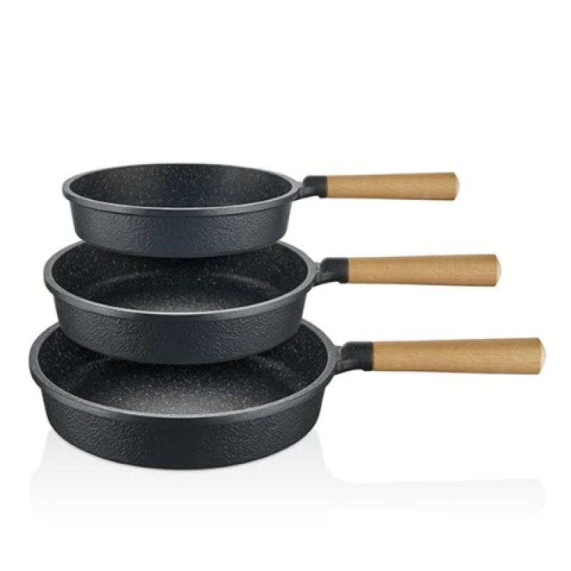 FALEZ BLACK LINE 3 LÜ DÖKÜM TAVA