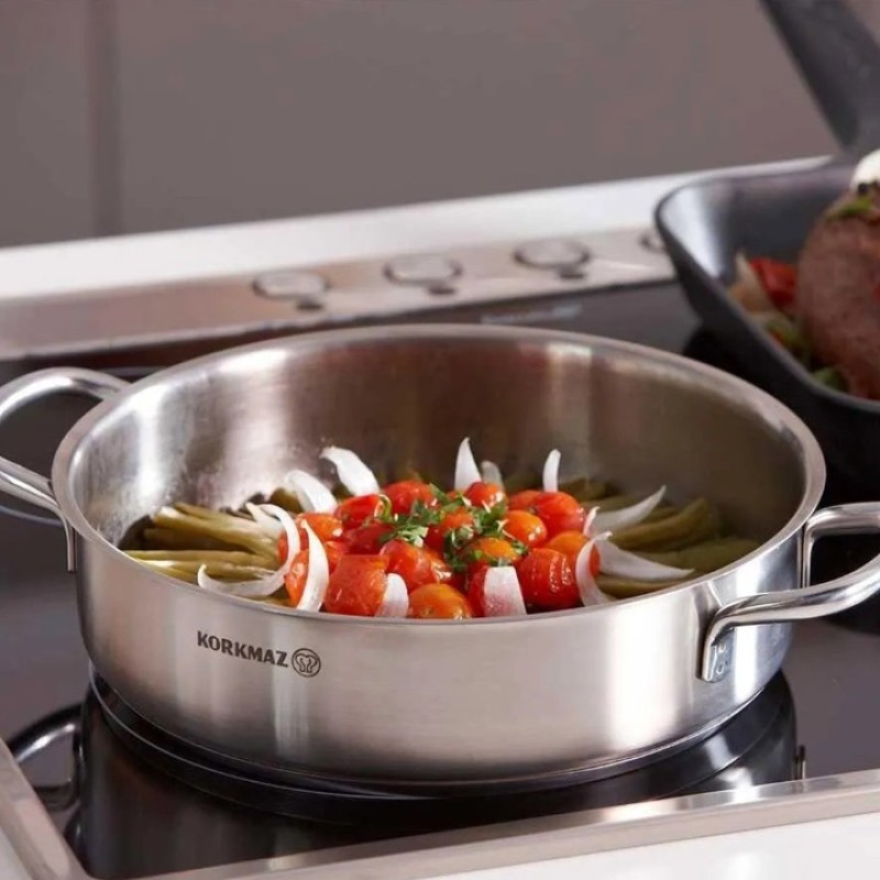 Elden Taksitle KORKMAZ PERLA JUNIOR 3 LÜ TENCERE SETİ A1650