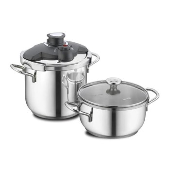 KORKMAZ ALIA 4 PARÇA DÜDÜKLÜ TENCERE SETİ A171