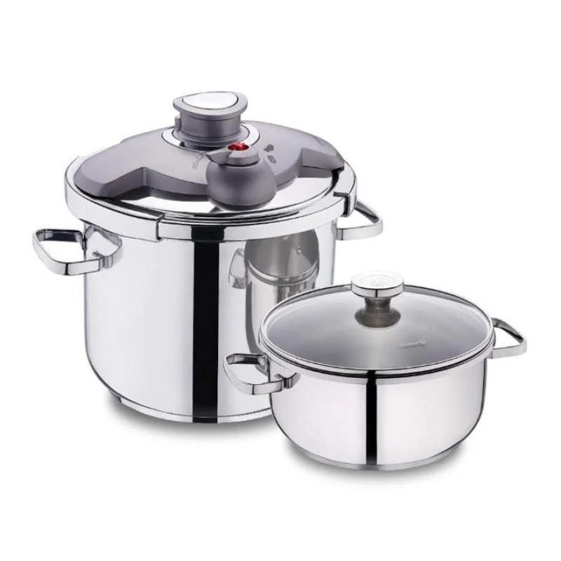 Elden Taksitle KORKMAZ AQUA 4 PARÇA DÜDÜKLÜ TENCERE SETİ A175