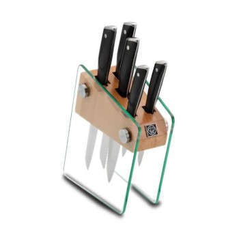 KORKMAZ VETRA CAM STANDLI BIÇAK SETİ A685 