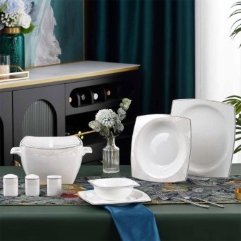 KORKMAZ BONE COLLECTION 60 PARÇA YEMEK TAKIMI A8464