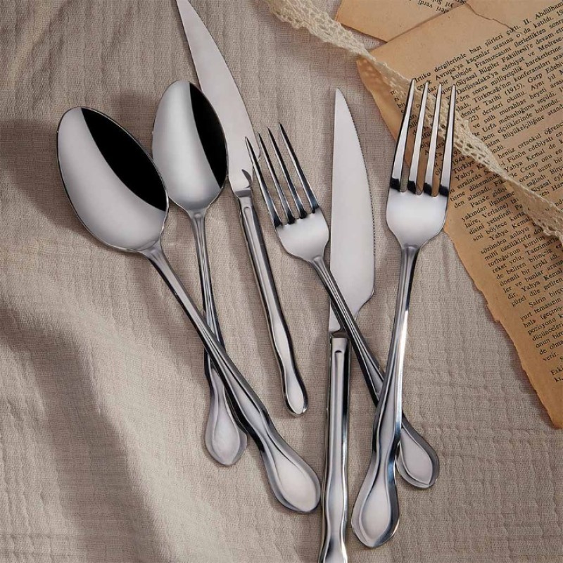 KORKMAZ SILVA 84 PARÇA ÇATAL KAŞIK BIÇAK SETİ A2532