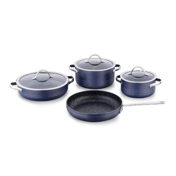 KORKMAZ LINEA 7 PARÇA TENCERE SETİ A2619 1