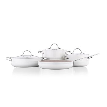 KORKMAZ LINEA 7 PARÇA TENCERE SETİ A2619 2