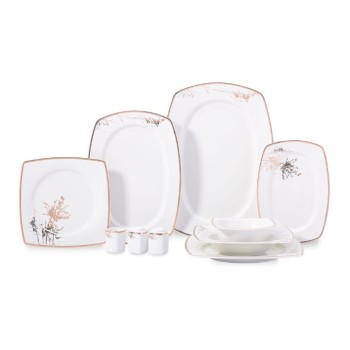 KORKMAZ ZENA COLLECTION 60 PARÇA YEMEK TAKIMI A8093