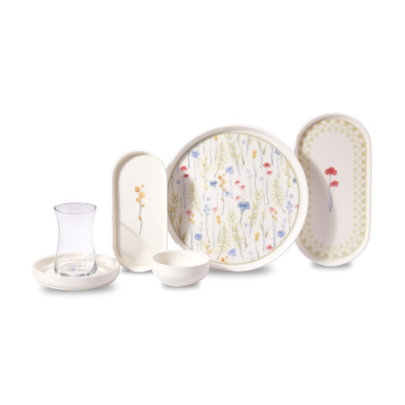 KORKMAZ LUNA COLLECTION 26 PARÇA KAHVALTI TAKIMI A8688