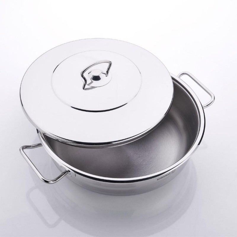 KORKMAZ MEGA DERİN TENCERE A1944 32X20 CM