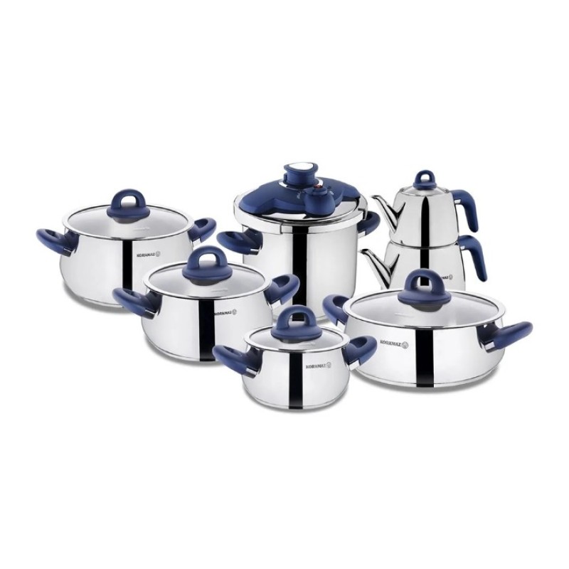 Elden Taksitle KORKMAZ BELLA AZURA 14 PARÇA HİPER SET A1756-2