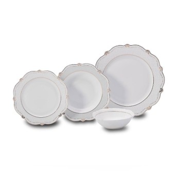KORKMAZ ELIZA COLLECTION 60 PARÇA YEMEK TAKIMI A8246