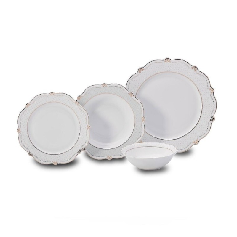 KORKMAZ ELIZA COLLECTION 60 PARÇA YEMEK TAKIMI A8246