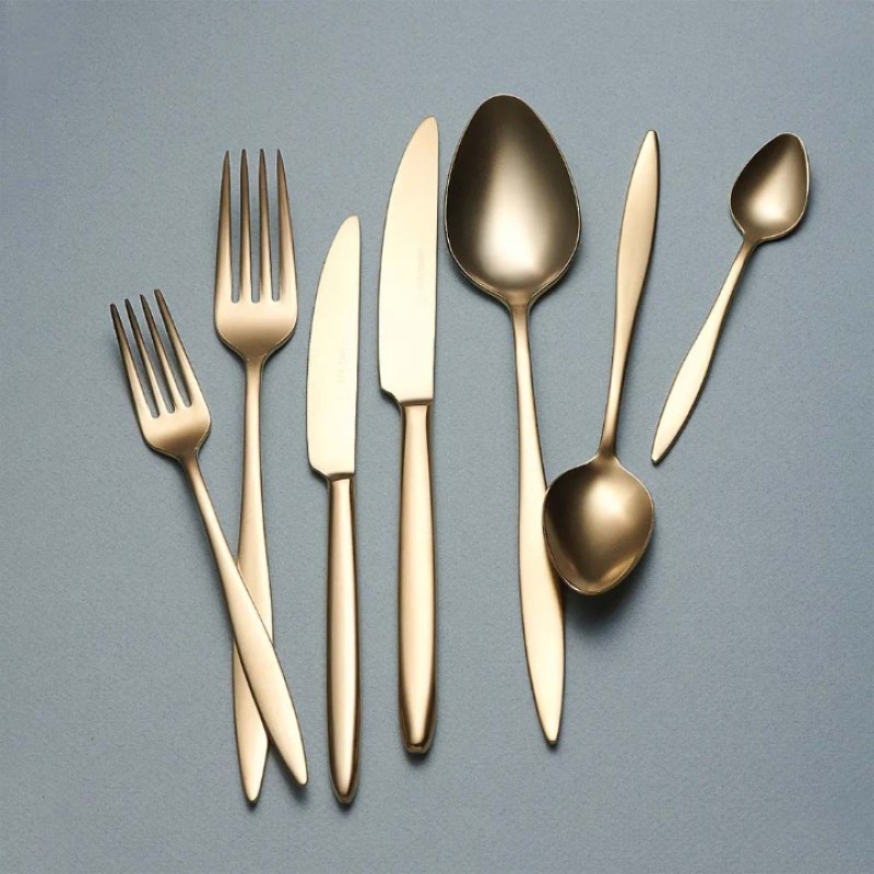 KORKMAZ TALIA SATIN 84 PARÇA ÇATAL KAŞIK BIÇAK SETİ A2552