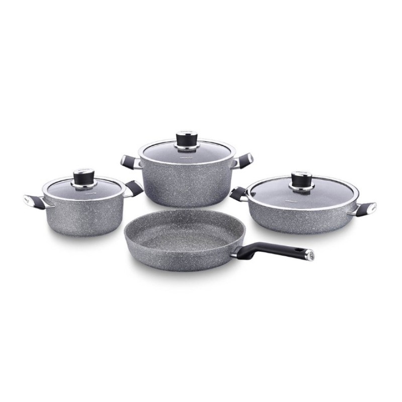 Elden Taksitle KORKMAZ PALMA 7 PARÇA TENCERE SETİ A3919