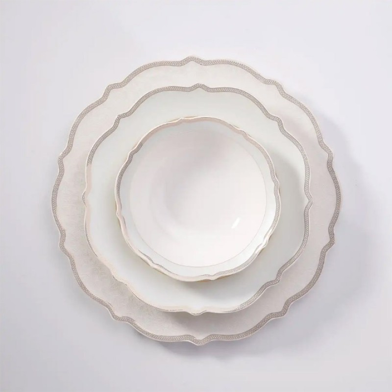 KORKMAZ ELIZA COLLECTION 60 PARÇA YEMEK TAKIMI A8271