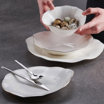 KORKMAZ ROSA GOLD 30 PARÇA YEMEK TAKIMI A9801 