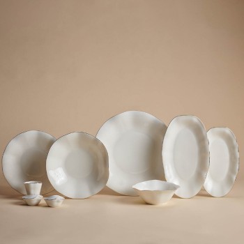 KORKMAZ ROSA GOLD 30 PARÇA YEMEK TAKIMI A9801 