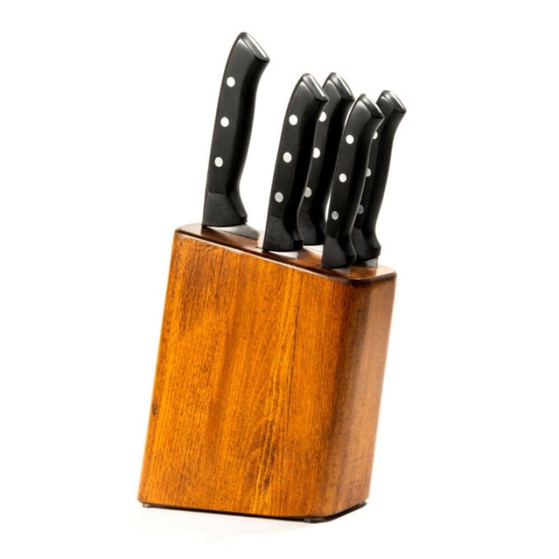 Elden Taksitle PİRGE PROFI BLOKLU 5 Lİ BIÇAK SETİ