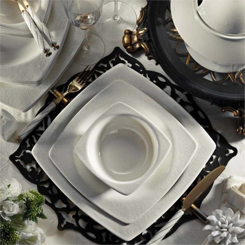 KÜTAHYA BONE MARE 62 PARÇA YEMEK TAKIMI BNMR62YT955920