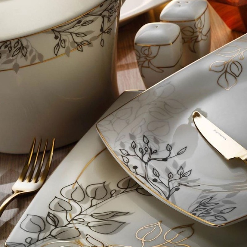 KÜTAHYA BONE MARE 62 PARÇA YEMEK TAKIMI BNMR62YT43012259