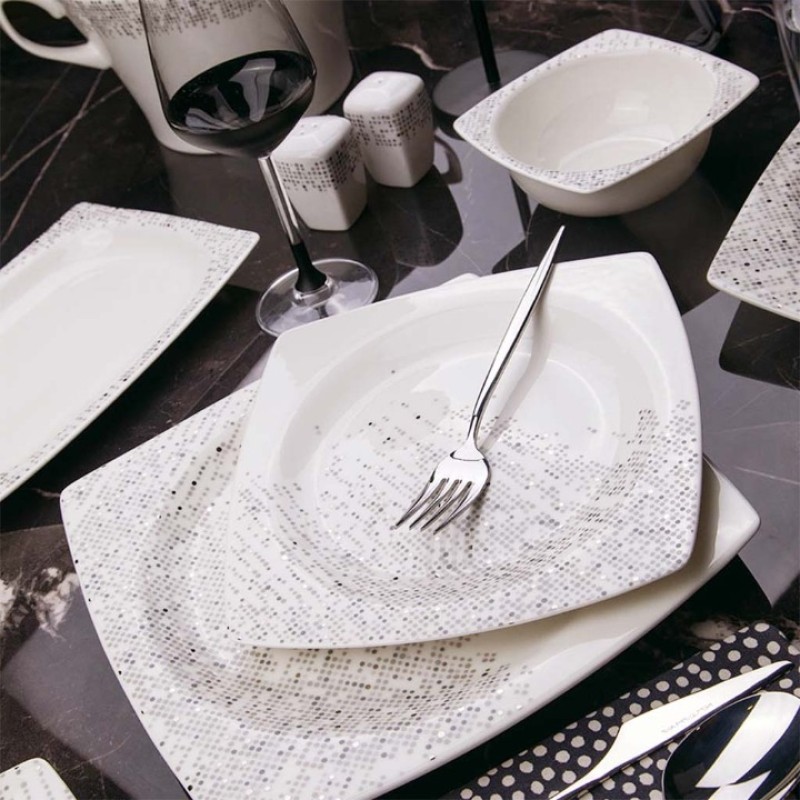 KÜTAHYA BONE MARE 62 PARÇA YEMEK TAKIMI BNMR62YT42012581