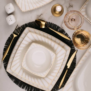 KÜTAHYA BONE MARE 62 PARÇA YEMEK TAKIMI BNMR62YT60112585