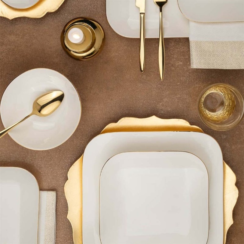 KÜTAHYA BONE MARE MINAS 51 PARÇA YEMEK TAKIMI BNMNS51YT20