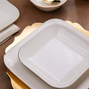 KÜTAHYA BONE MARE MINAS 51 PARÇA YEMEK TAKIMI BNMNS51YT20