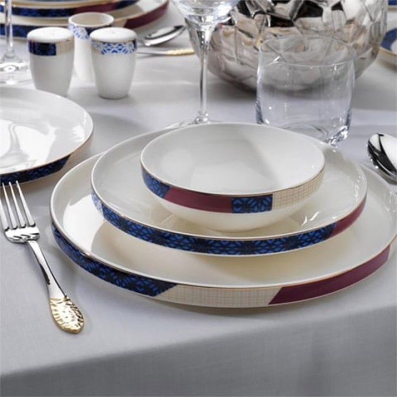 SCHAFER ADEL MOTİF YEMEK TAKIMI 56 PARÇA PLT02