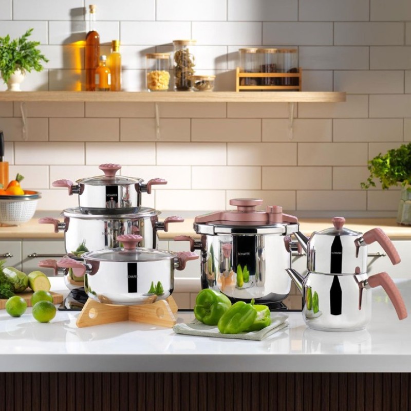 Elden Taksitle SCHAFER NEW HONOR 13 PARÇA ÇELİK ÇEYİZ SETİ