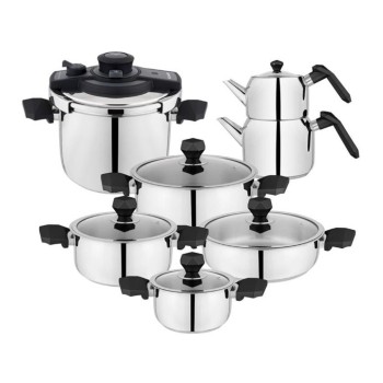 SCHAFER NEW HONOR 13 PARÇA ÇELİK ÇEYİZ SETİ