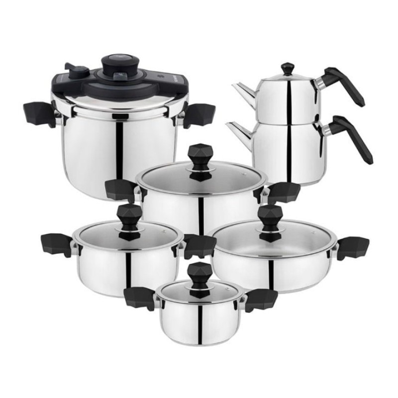 Elden Taksitle SCHAFER NEW HONOR 13 PARÇA ÇELİK ÇEYİZ SETİ