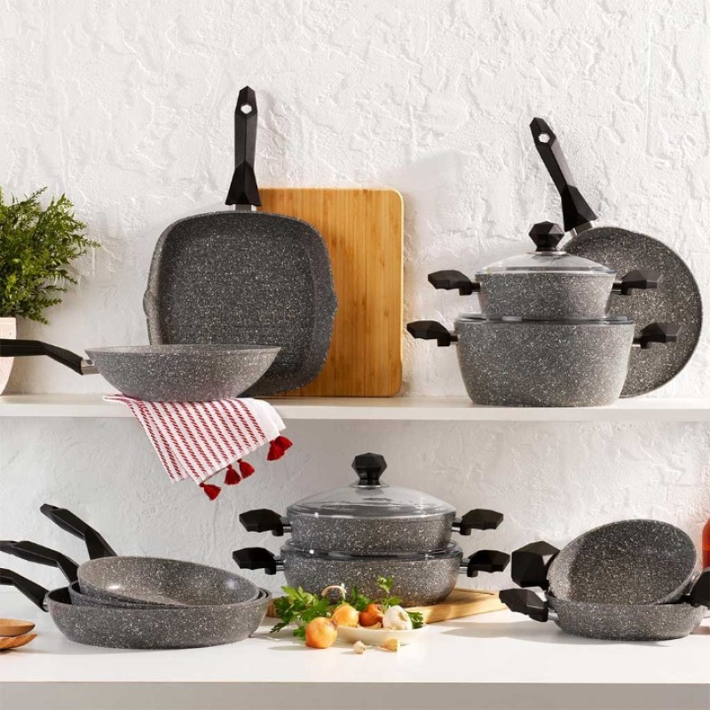 SCHAFER CORY YANMAZ YAPIŞMAZ KARE GRILL TAVA 28 CM