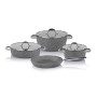 SCHAFER MILLARD YANMAZ YAPIŞMAZ 7 PARÇA TENCERE SETİ