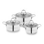 SCHAFER EVA 6 PARÇA ÇELİK TENCERE SETİ
