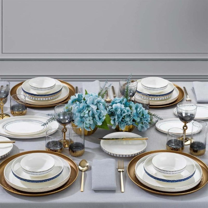 SCHAFER ADEL SELF YEMEK TAKIMI 56 PARÇA GLD04