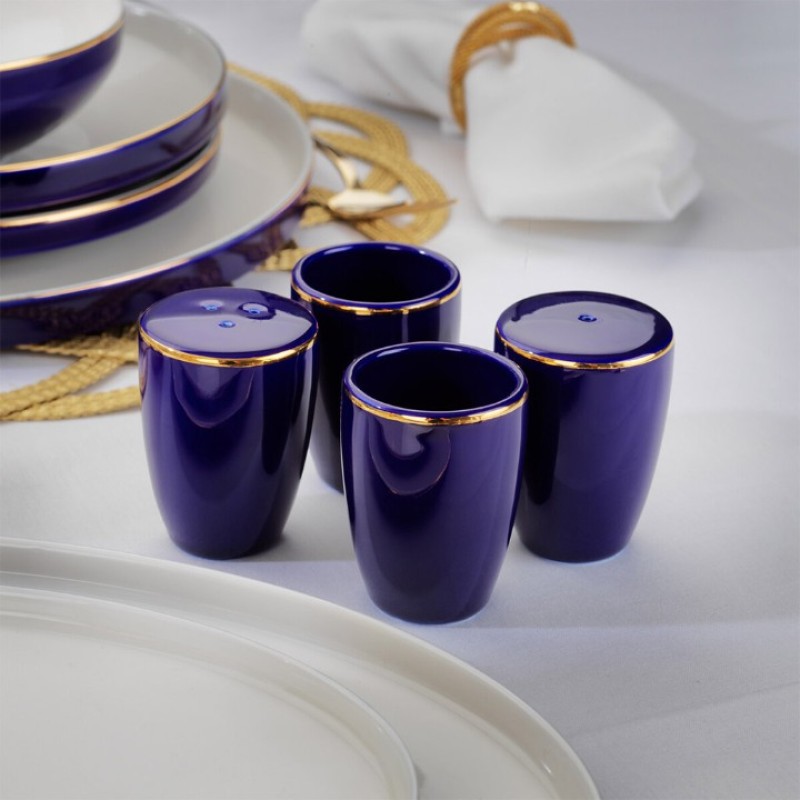 SCHAFER ADEL NAVY BLUE 56 PARÇA YEMEK TAKIMI