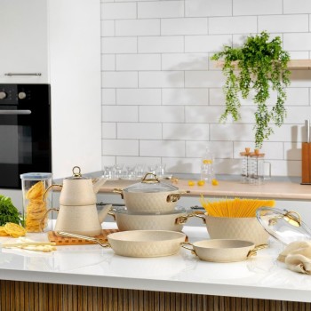 SCHAFER NEW RANGE 11 PARÇA YANMAZ YAPIŞMAZ ÇEYİZ SETİ