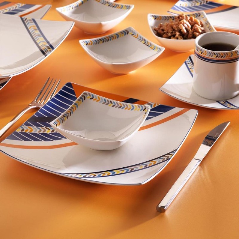 Elden Taksitle SCHAFER DAY 32 PARÇA KAHVALTI TAKIMI LACİVERT01