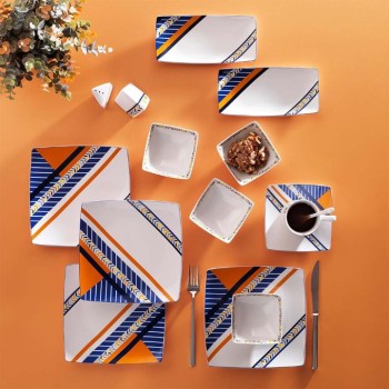 SCHAFER DAY 32 PARÇA KAHVALTI TAKIMI LACİVERT01